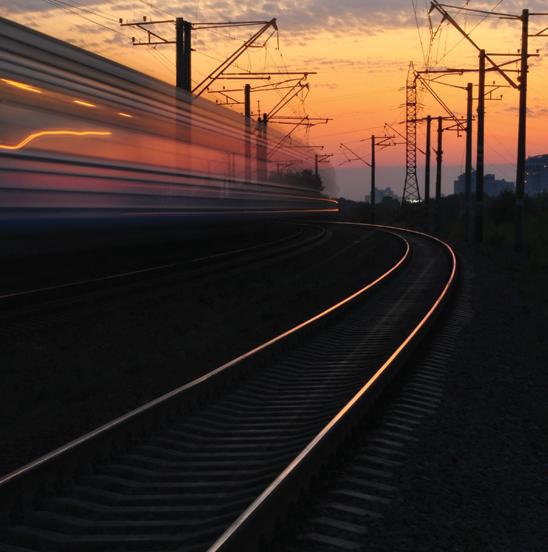 Asset Manager Train passing light